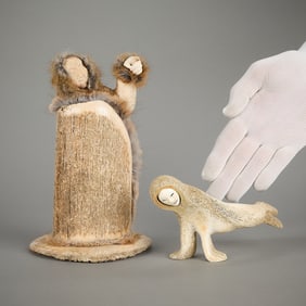 Group 2 Inupiak Shaman Sculptures