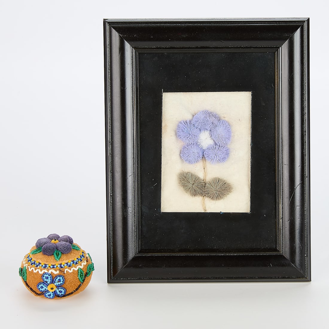 Group of 2 Inuit Caribou Tufted Crafts (1 of 8)