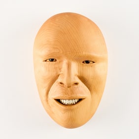 Othniel Art Oomittuk Jr. Carved Mask