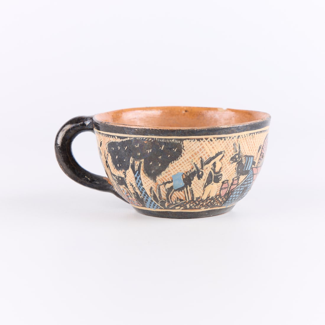 Attributed Tomas Lucano Diaz Petatillo Pottery Cup (1 of 7)