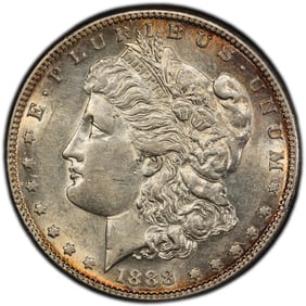 1888-S Morgan Silver Dollar PCGS AU53