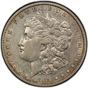 1901-S Morgan Silver Dollar PCGS XF40