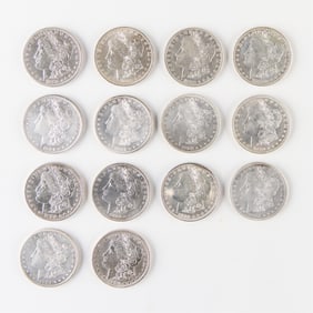 Grp 14 1881-1884 Morgan Silver Dollars