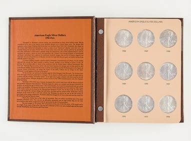 36 American Eagle Silver Dollar Coins