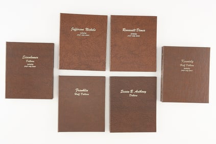 Group U.S. Coins in Albums