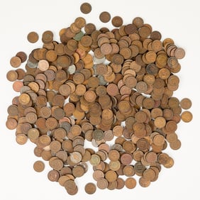 Large Group 400+ Indian Head Pennies