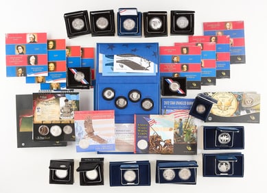 Group of U.S. Commemorative Coin Sets