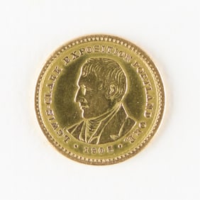 1905 Gold $1 Lewis & Clark Expo Coin