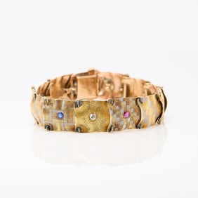 A.J. Hedges 14k Handkerchief Bracelet