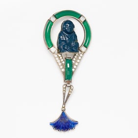 Ilja de Bruin Sterling Brooch