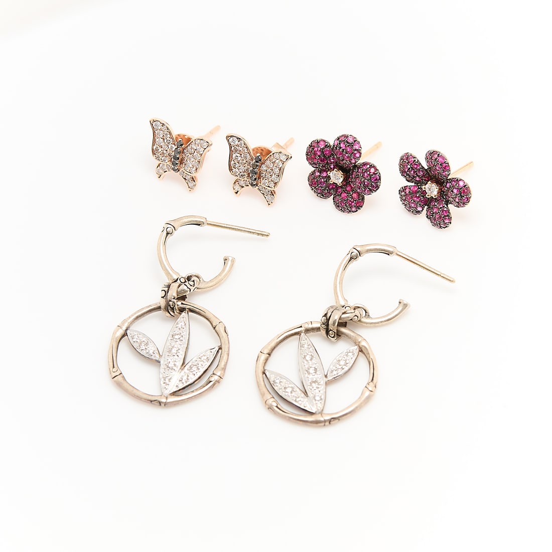 3 Pairs Figural Earrings (1 of 2)