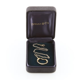 Tiffany & Co. Elsa Peretti 18k Gold Open Heart
