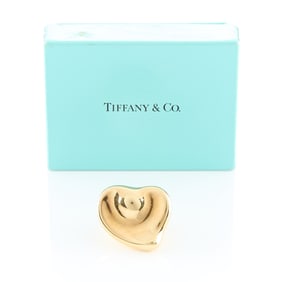 Tiffany & Co. Elsa Peretti 18k Heart Brooch