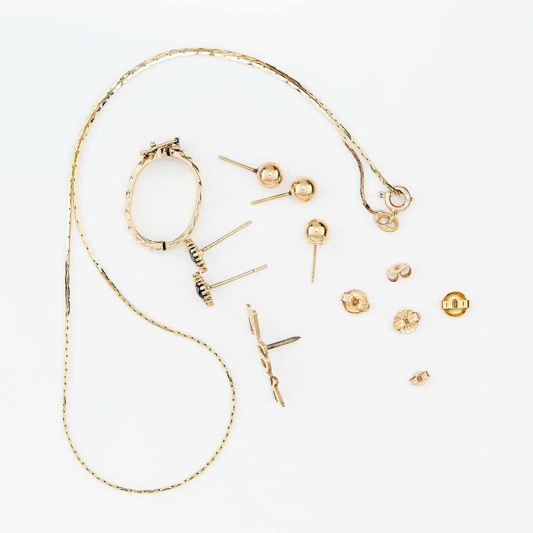 Misc Pieces 14k Yellow Gold Jewelry (1 of 1)