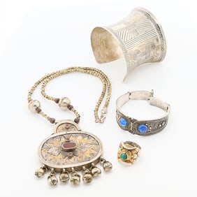Group of Eastern Silver - 4 pcs