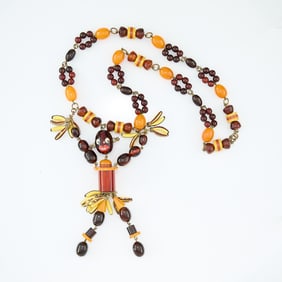 Josephine Baker Banana Bakelite Necklace