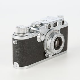Leica IIIF Rangefinder Camera Body & Elmar Lens
