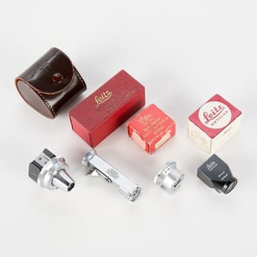 4pc Leitz Viewfinders for Leica Cameras