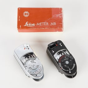 2 Leica Light Meters - MR 4 & MC