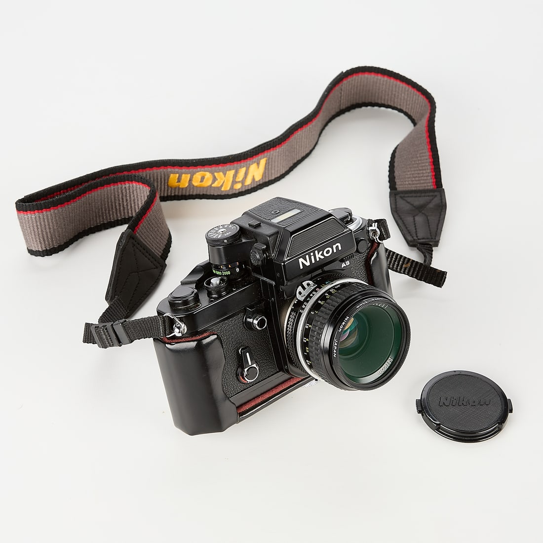 Nikon F2 AS Camera w/ Nikkor 50mm f2 Lens (1 of 6)