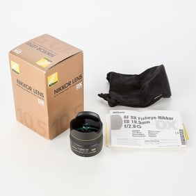 Nikon AF DX Fisheye-Nikkor 10.5mm f2.8 Lens