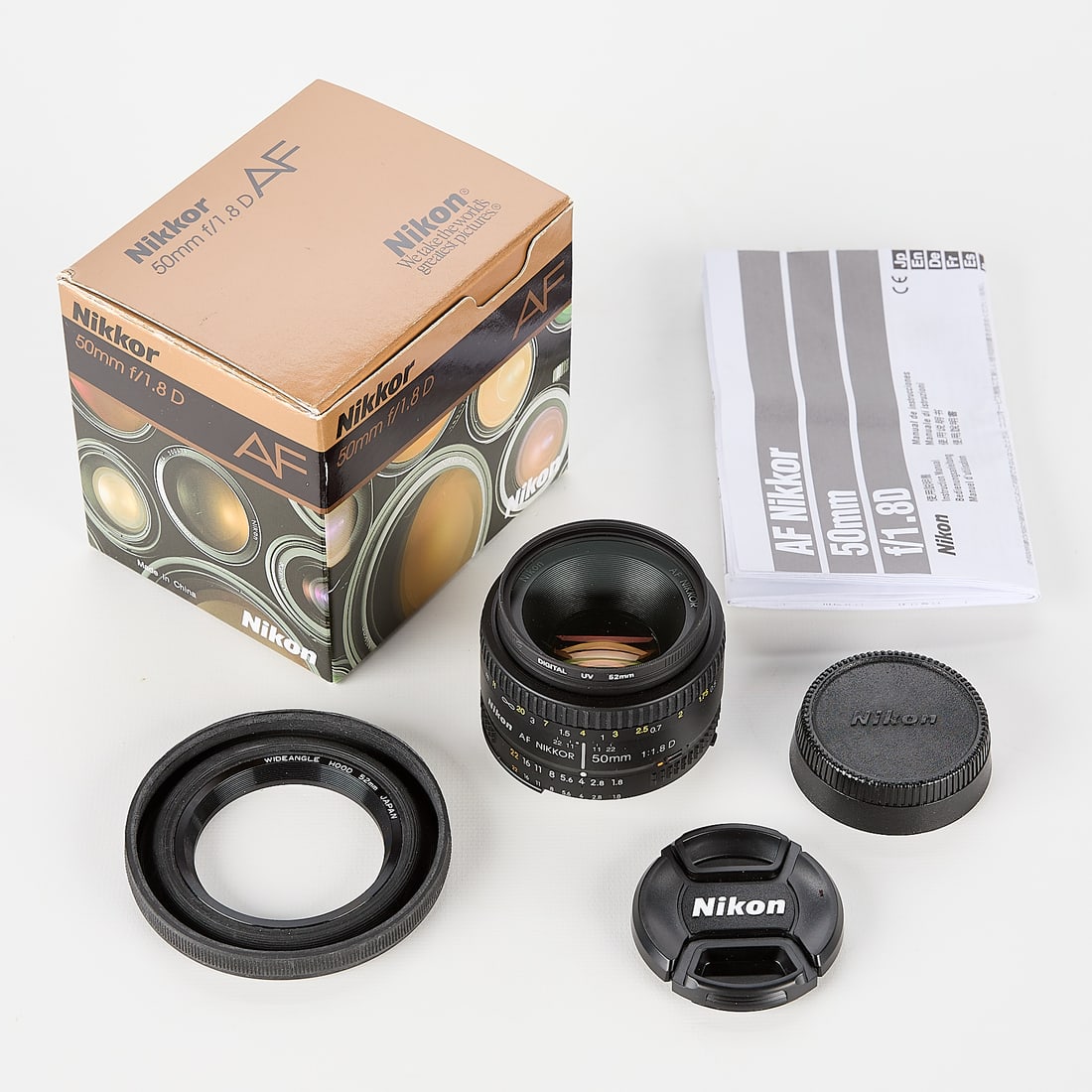 Nikon AF Nikkor 50mm f1.8 D Lens (1 of 4)