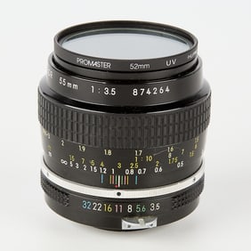 Nikon Micro-Nikkor K 55mm f3.5 Lens