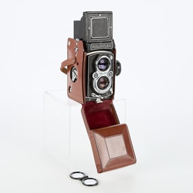 Rolleiflex 3.5 M-X Synch DRP-DRGM TLR Camera