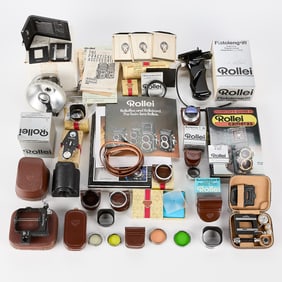 Group Vintage Rollei Accessories