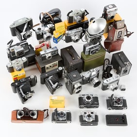 Group of Kodak Cameras & Accessories