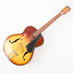 Vintage Decca Archtop Hollow Body Acoustic Guitar