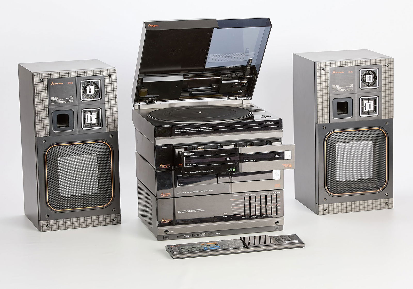 Mitsubishi Hi-Fi Stereo Speaker System (1 of 8)