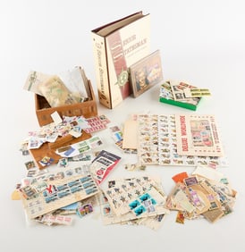 Large 20th c. Philately Stamp Collection