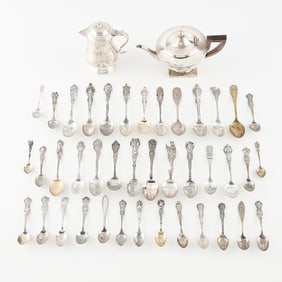 Group of Sterling & Other Silver