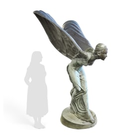 After Robinson "Spirit of Ecstasy" Bronze Damaged