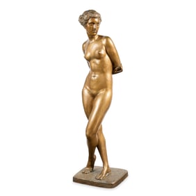 Ernst Seger "Chastity" Bronze Sculpture