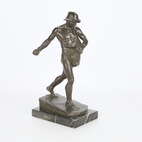 Georg Renatus Meyer-Steglitz Sower Bronze