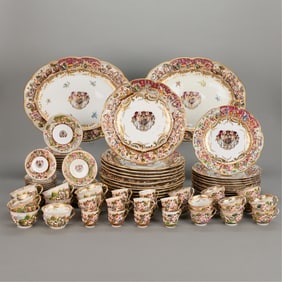 86 Pc Capodimonte Bonaparte Naples China Service