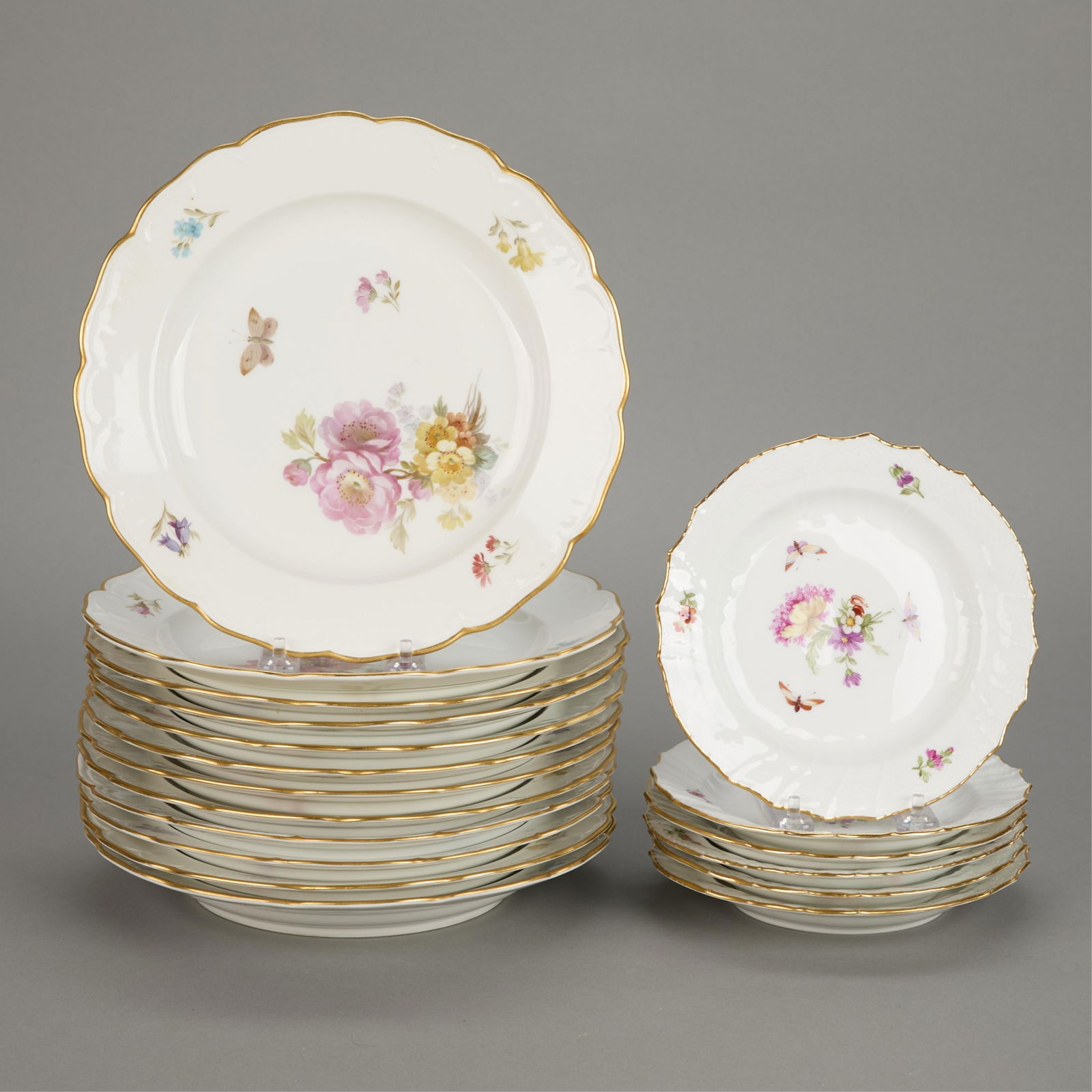 18 KPM Porcelain Salad & Bread Plates (1 of 6)