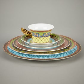 Set 6 Versace for Rosenthal "Russian Dream" Dishes