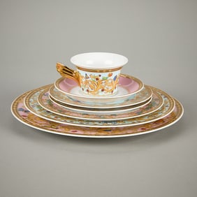 Set 7 Versace for Rosenthal "Le Jardin" Dishes