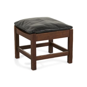 Mission Oak Wooden Arts & Crafts Ottoman