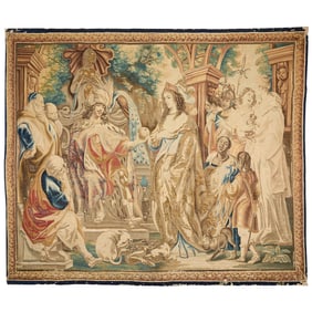 17th c. Flemish Mythical Tapestry ex Queen's House