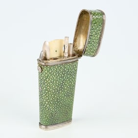 Georgian Shagreen Etui w/ Drafting Tools