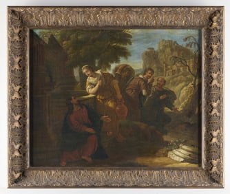 Old Master Dutch School Biblical Painting