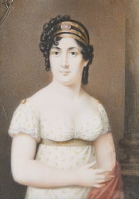 Portrait Miniature of Empress Josephine