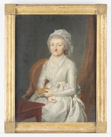 English School Portrait of a Lady Painting
