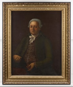 Portrait Painting of Seated Gentleman