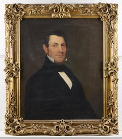 19th c. American School Portrait of a Gentleman