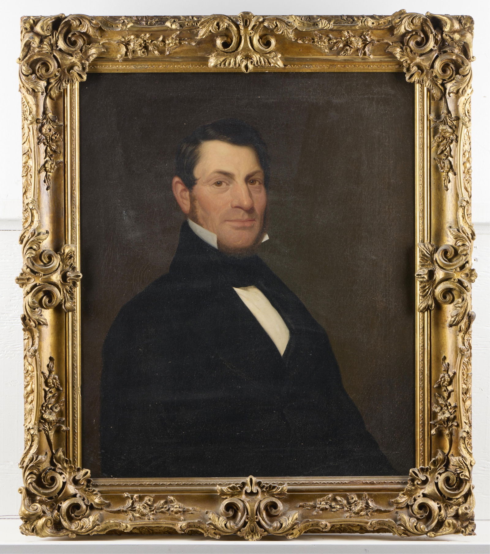 19th c. American School Portrait of a Gentleman (1 of 3)